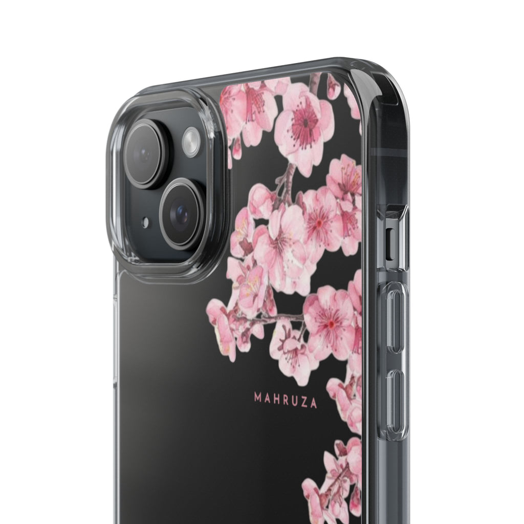 Cherry Blossom Clear Impact-Resistant Phone Case