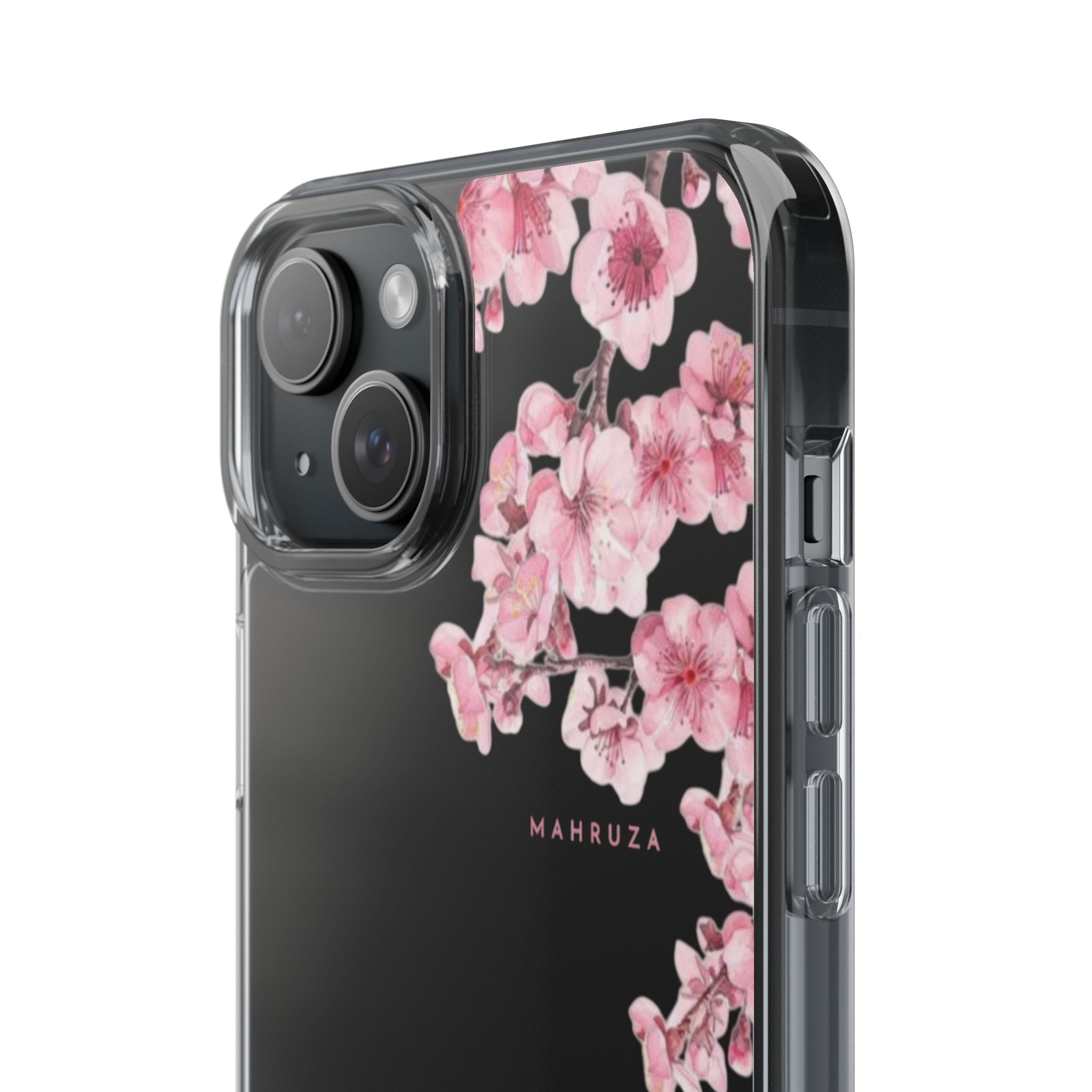 Cherry Blossom Clear Impact-Resistant Phone Case