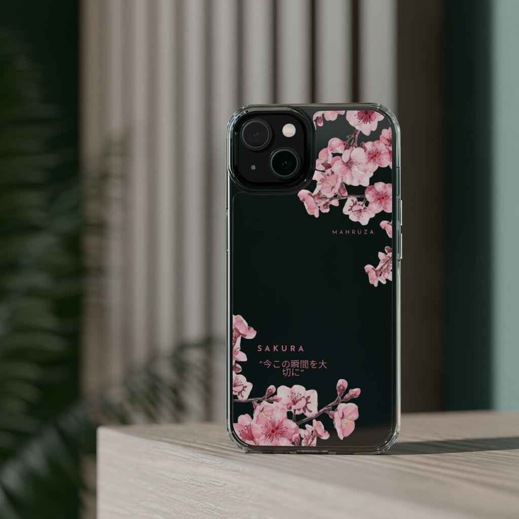 Cherry Blossom Clear Impact-Resistant Phone Case