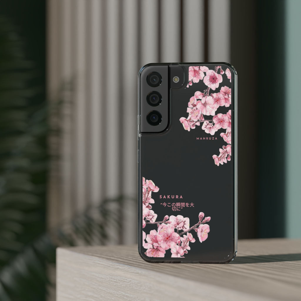 Cherry Blossom Clear Impact-Resistant Phone Case