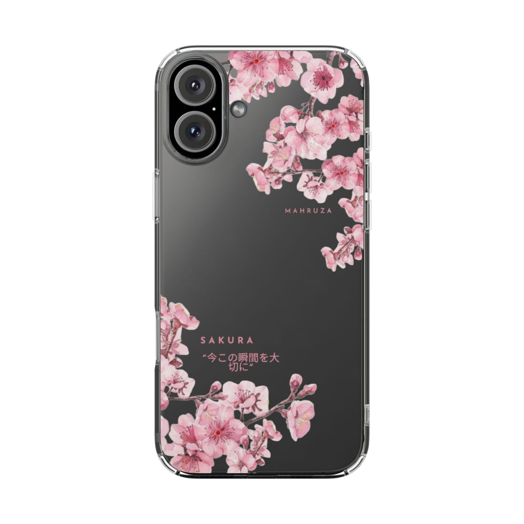 Cherry Blossom Clear Impact-Resistant Phone Case