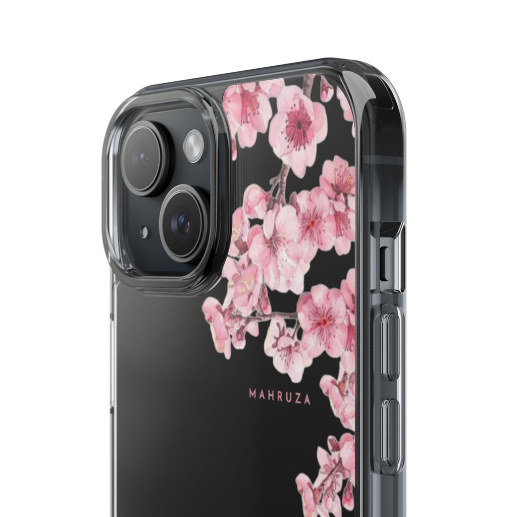 Cherry Blossom Clear Impact-Resistant Phone Case