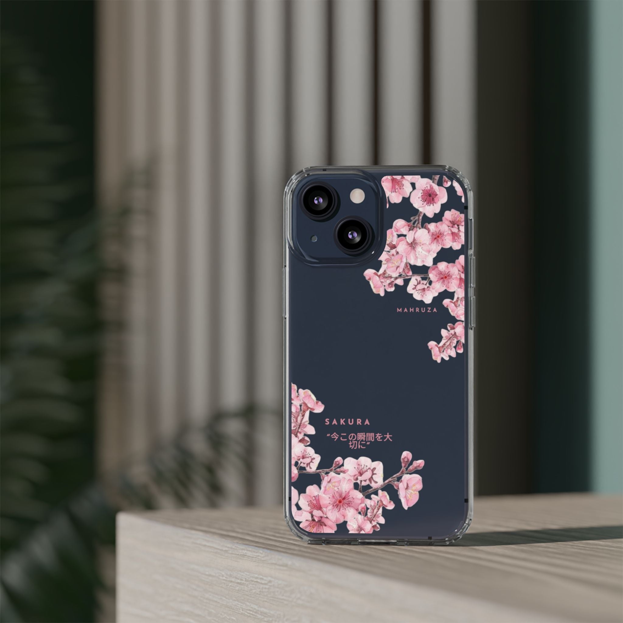 Cherry Blossom Clear Impact-Resistant Phone Case