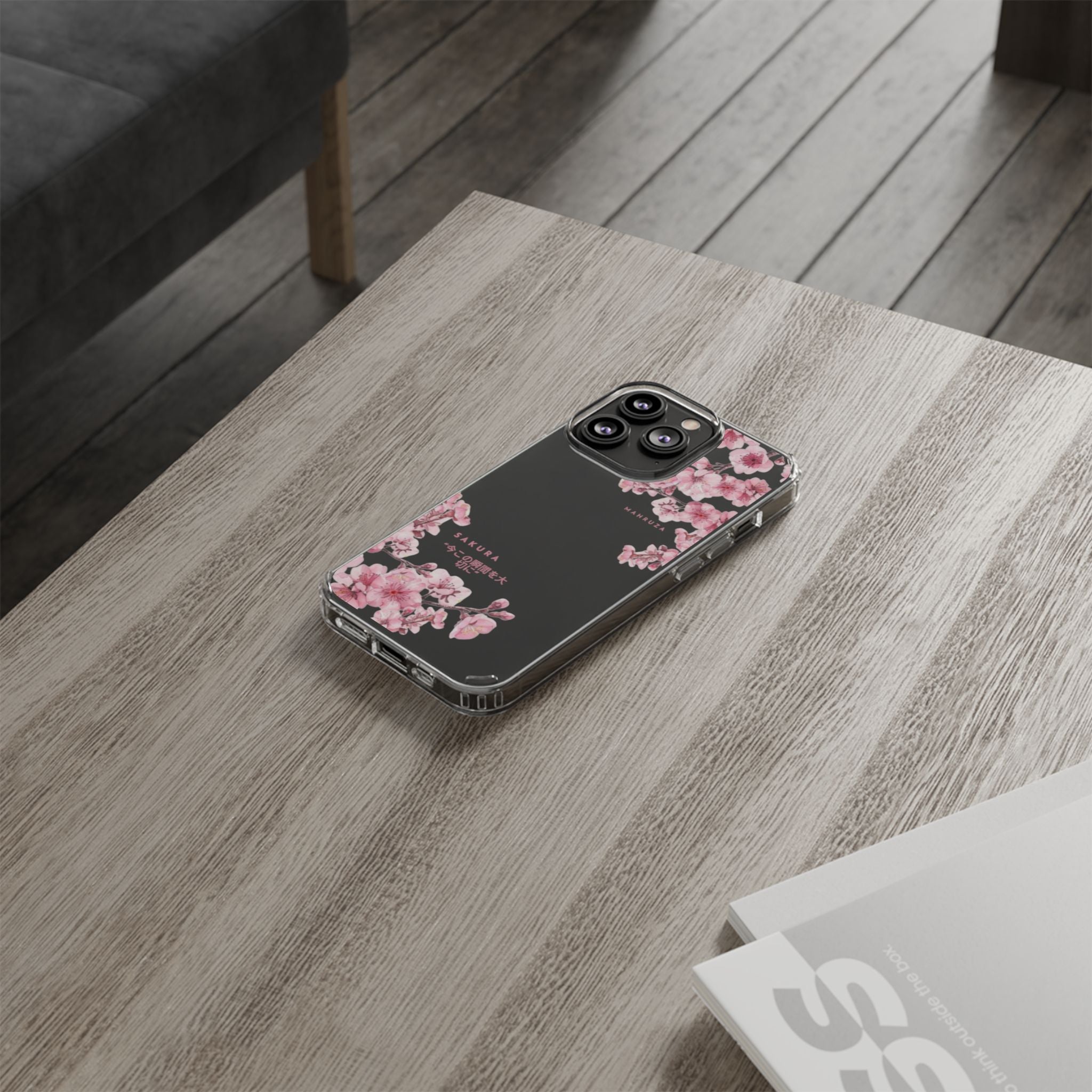 Cherry Blossom Clear Impact-Resistant Phone Case