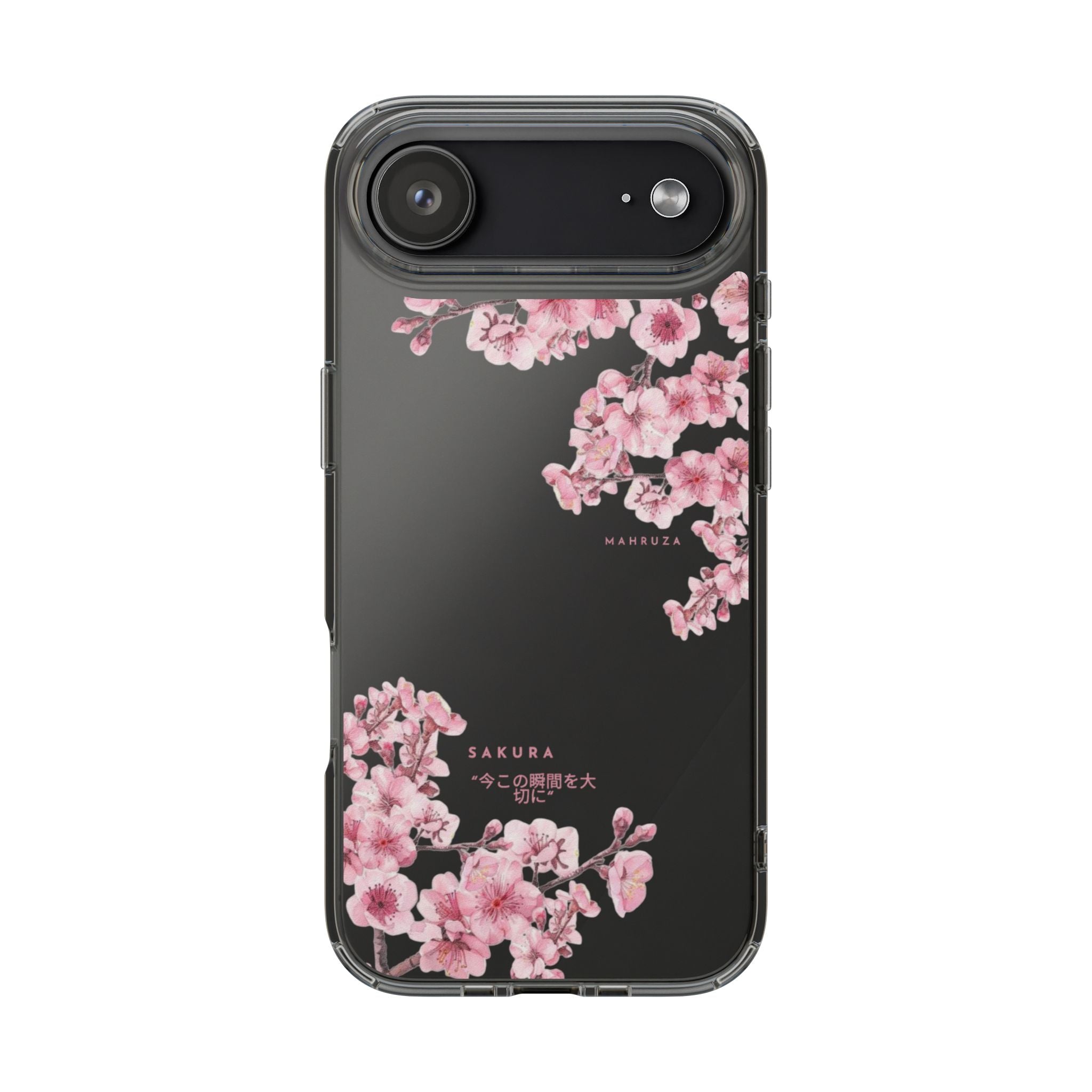 Cherry Blossom Clear Impact-Resistant Phone Case