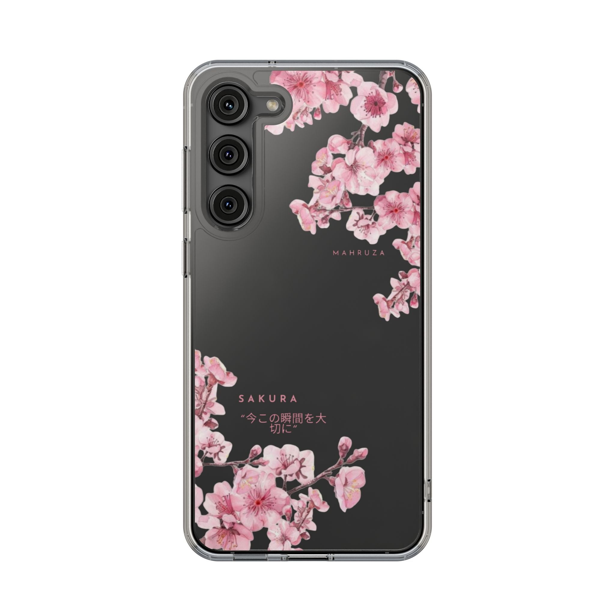 Cherry Blossom Clear Impact-Resistant Phone Case