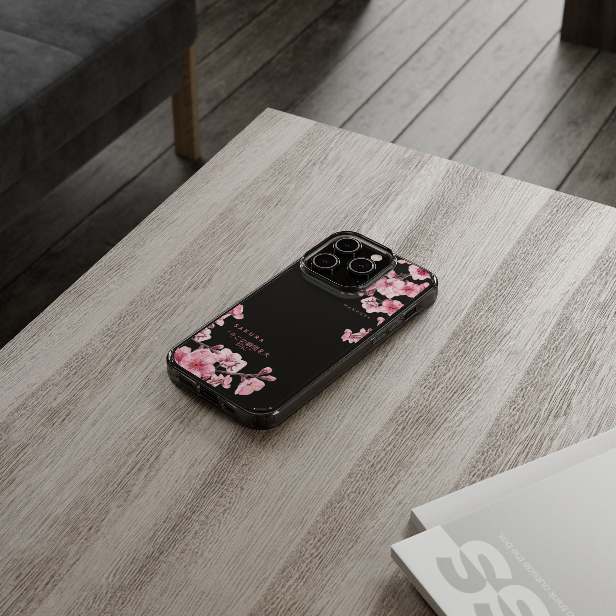 Cherry Blossom Clear Impact-Resistant Phone Case