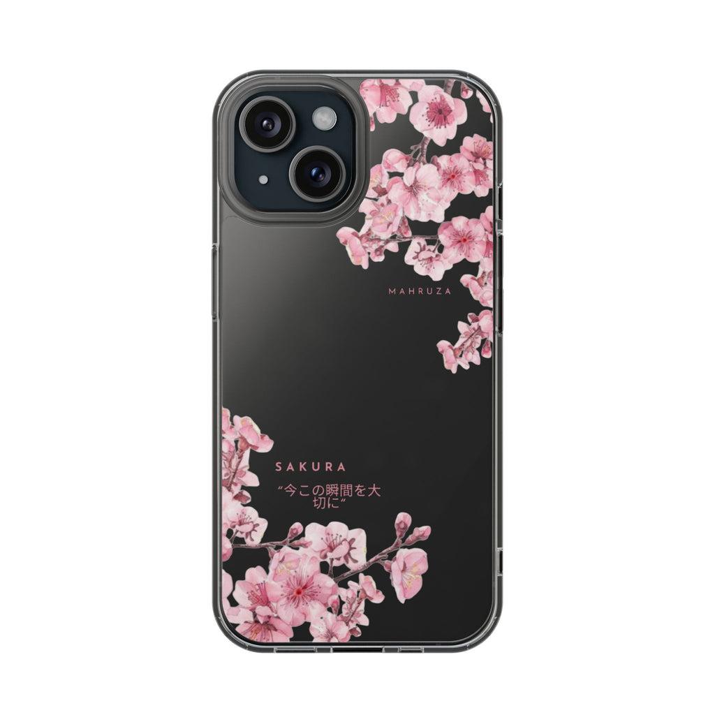 Cherry Blossom Clear Impact-Resistant Phone Case