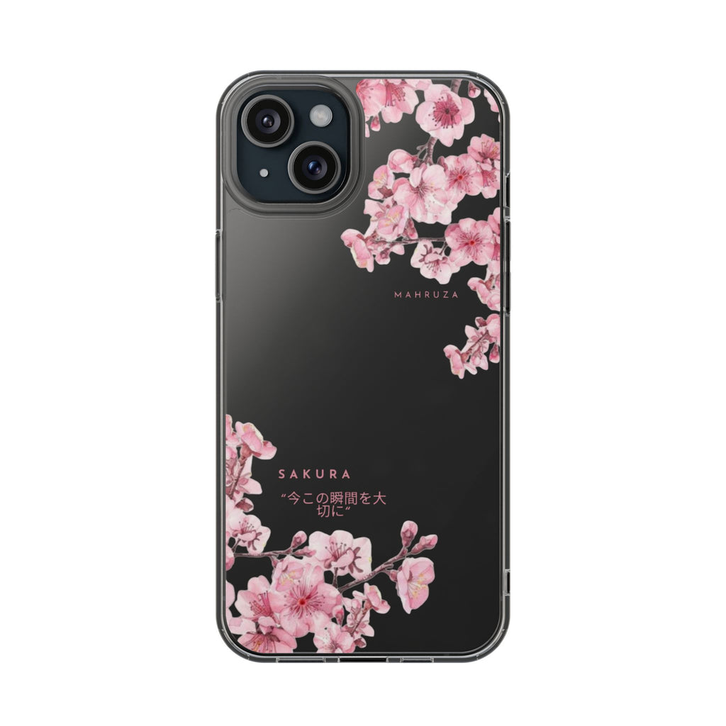 Cherry Blossom Clear Impact-Resistant Phone Case