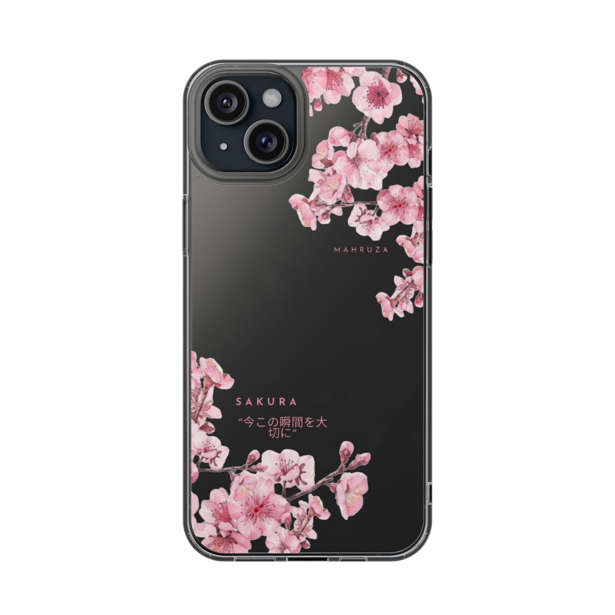 Cherry Blossom Clear Impact-Resistant Phone Case