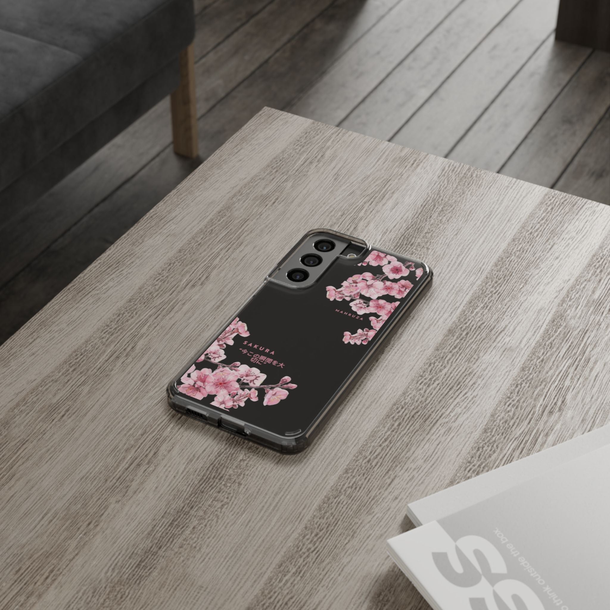 Cherry Blossom Clear Impact-Resistant Phone Case