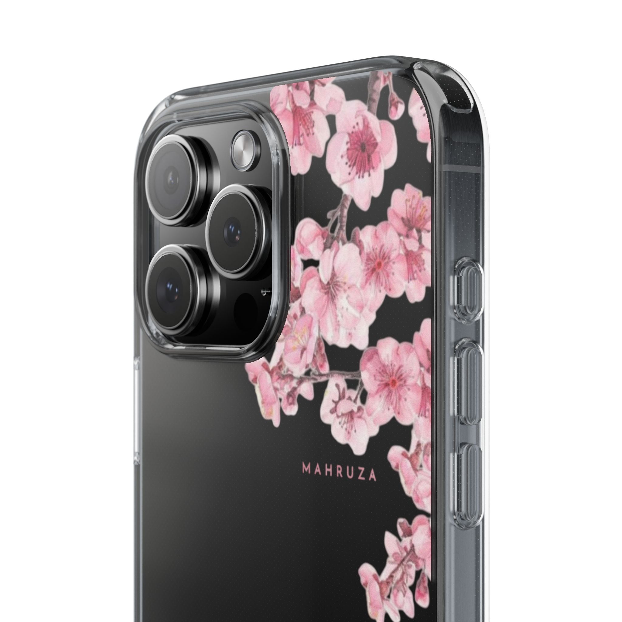 Cherry Blossom Clear Impact-Resistant Phone Case