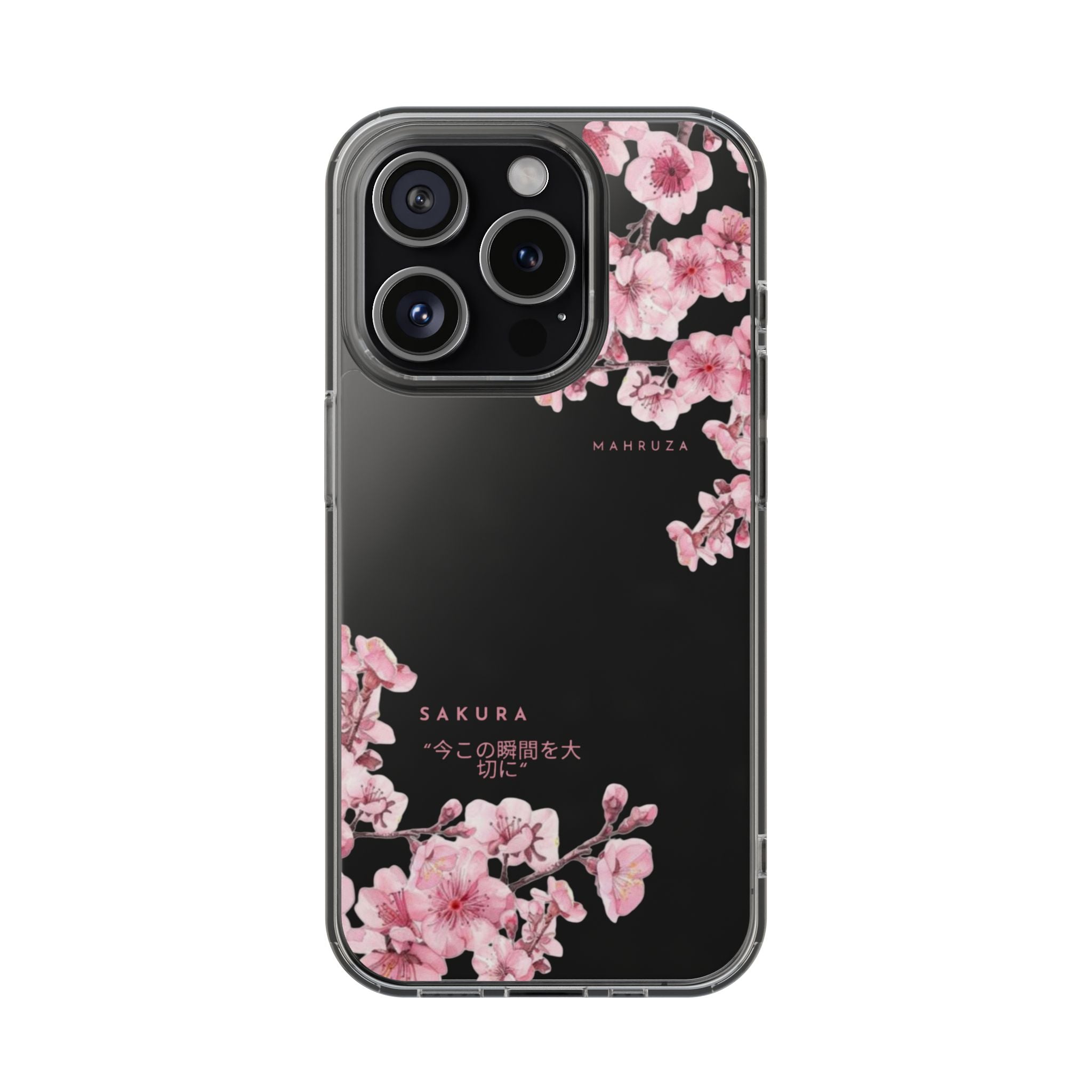 Cherry Blossom Clear Impact-Resistant Phone Case