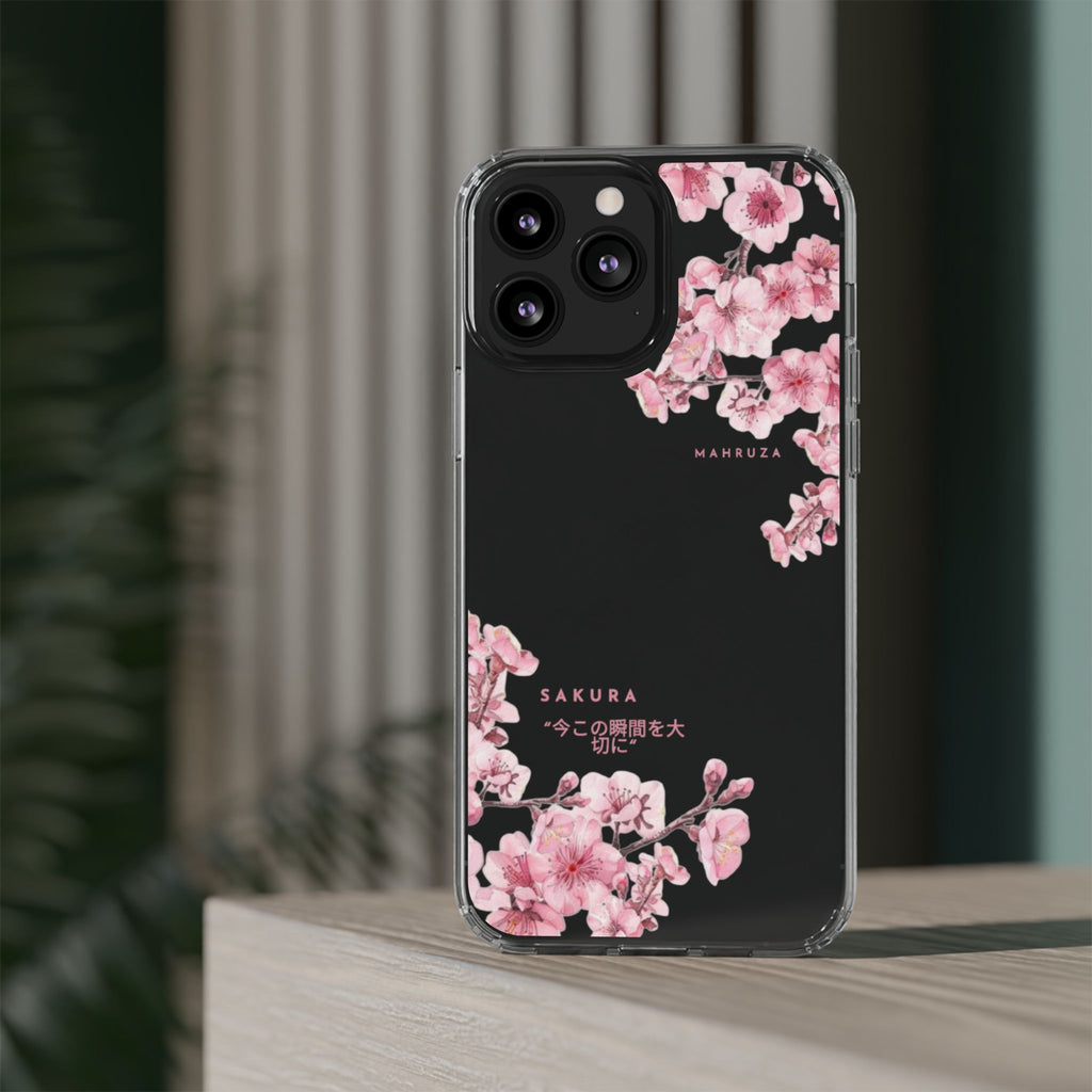 Cherry Blossom Clear Impact-Resistant Phone Case