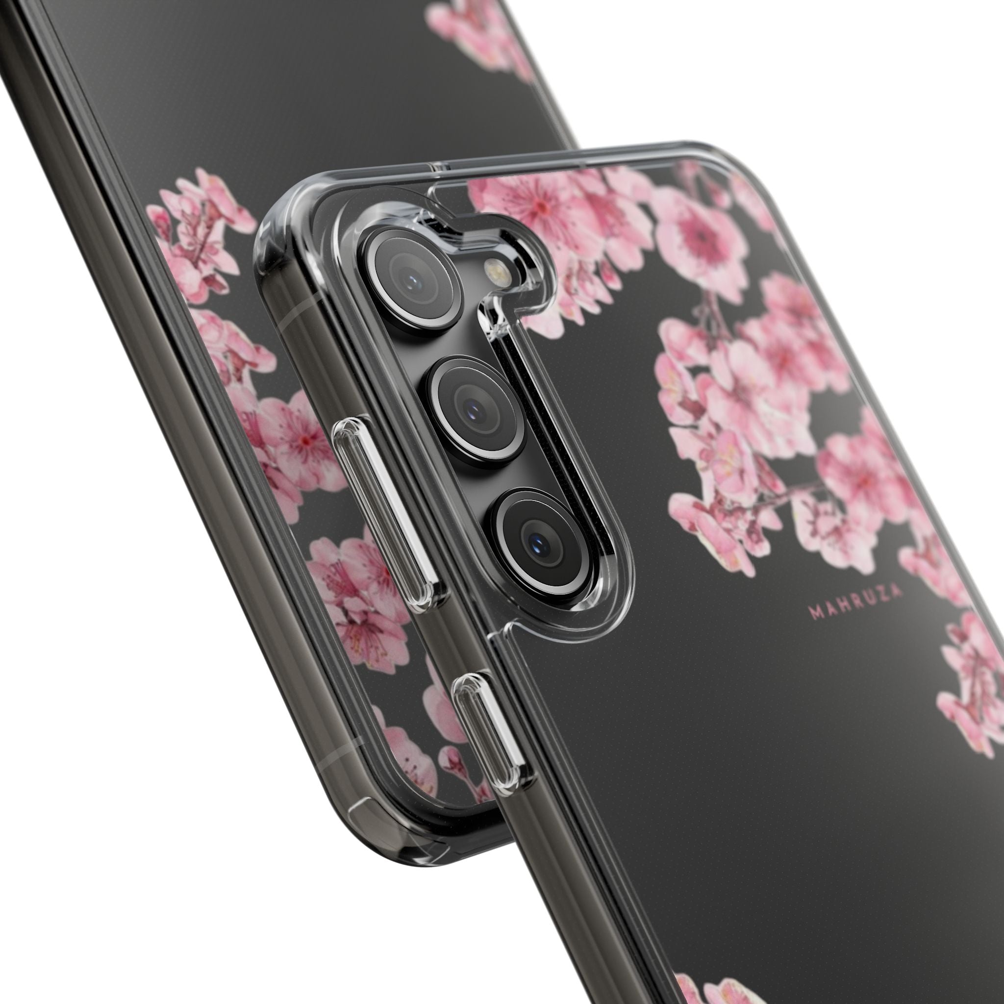 Cherry Blossom Clear Impact-Resistant Phone Case