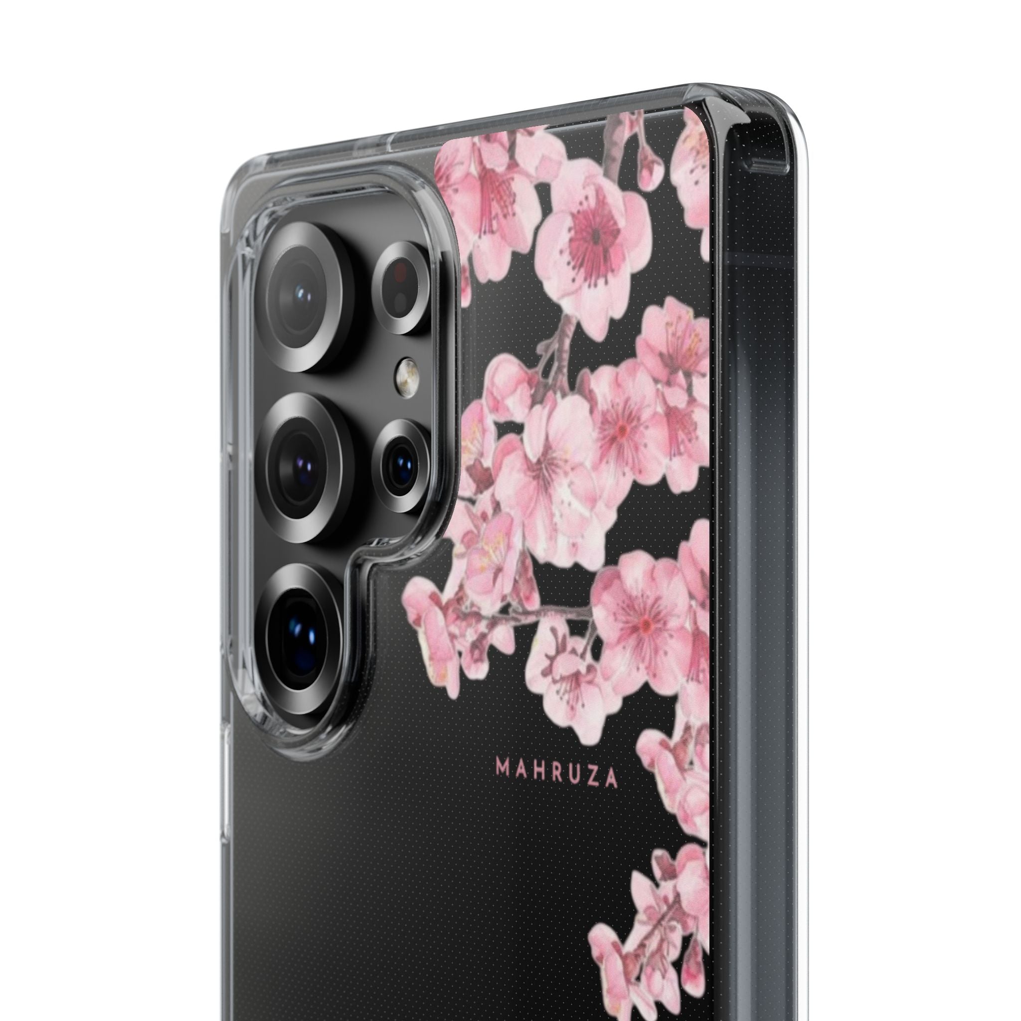 Cherry Blossom Clear Impact-Resistant Phone Case