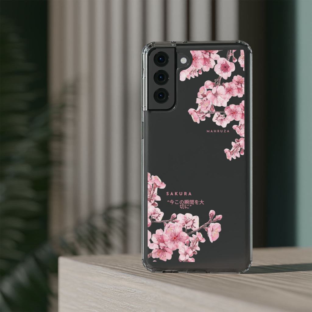 Cherry Blossom Clear Impact-Resistant Phone Case