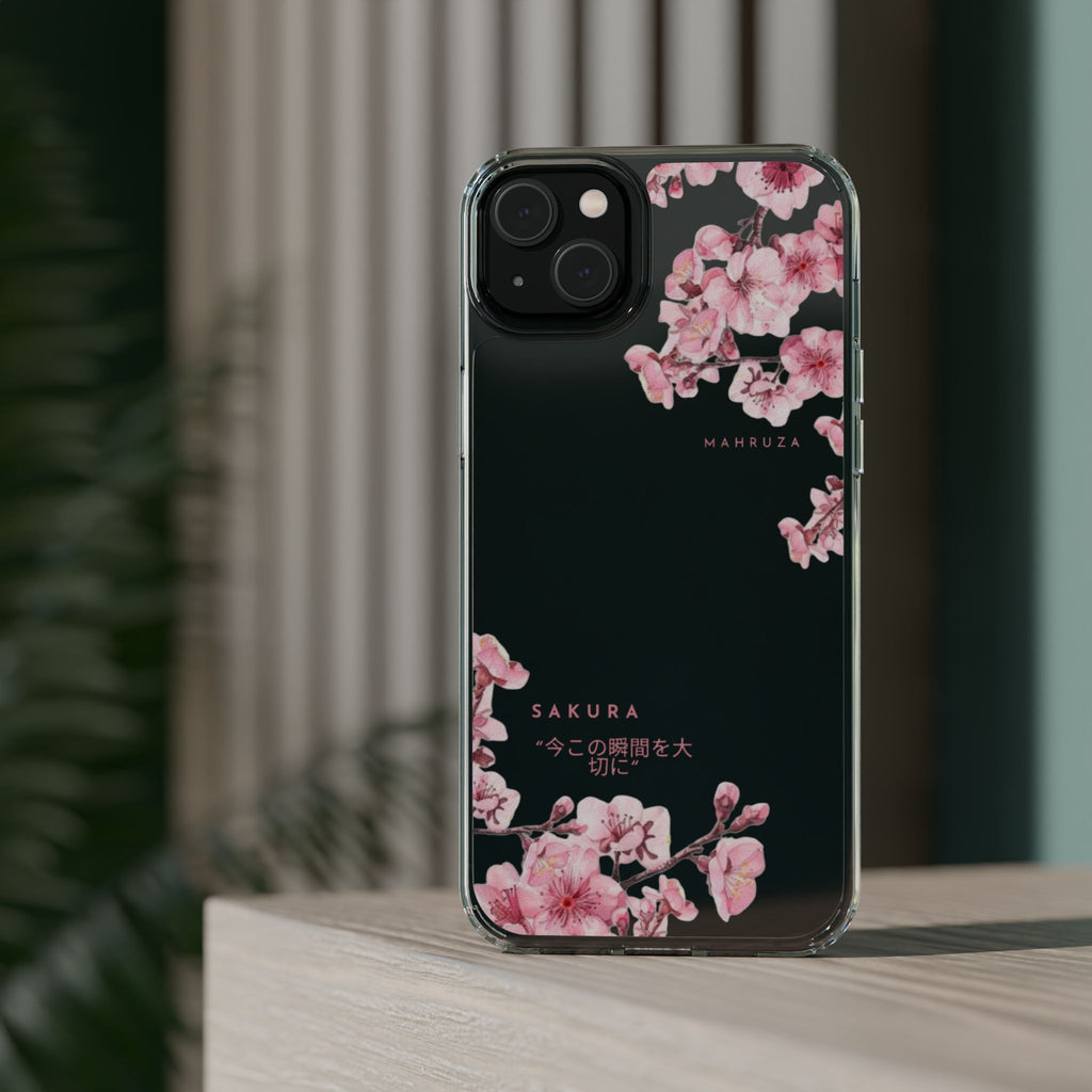 Cherry Blossom Clear Impact-Resistant Phone Case