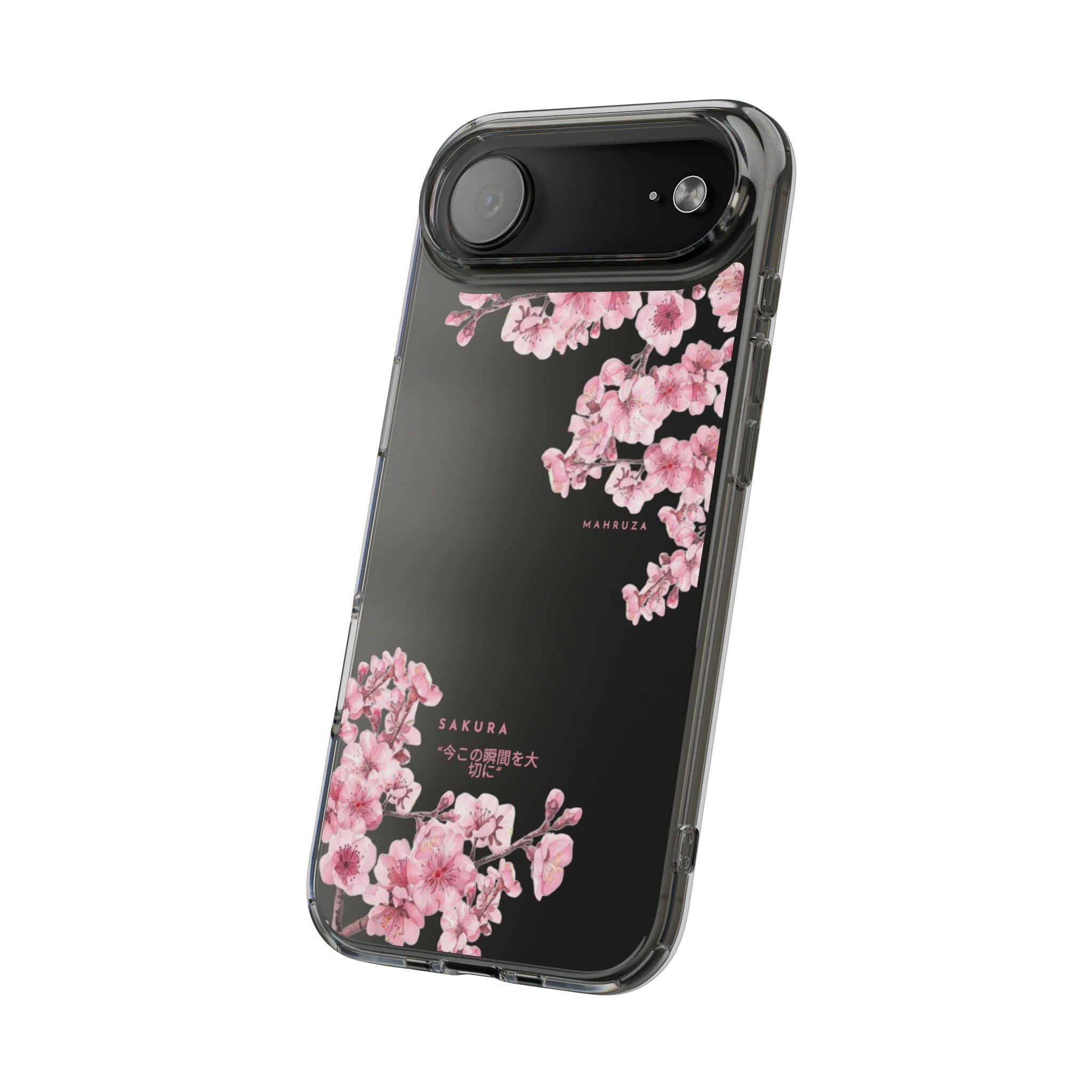 Cherry Blossom Clear Impact-Resistant Phone Case