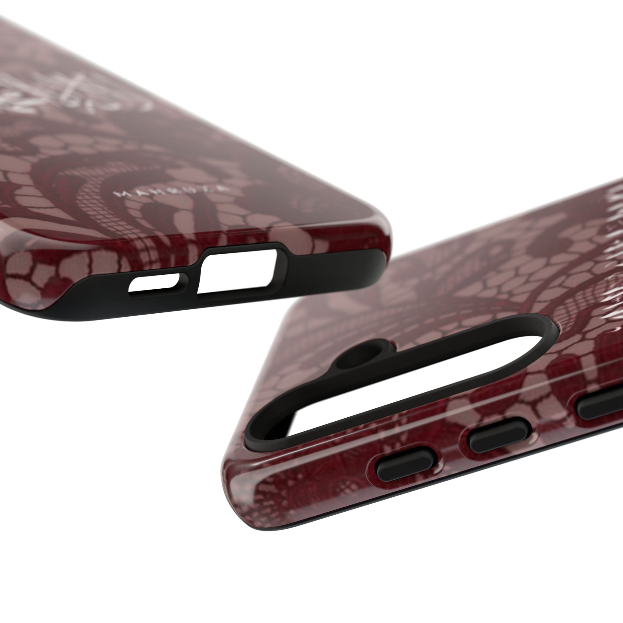 Islamic Script Lace Phone Case — Shahada Calligraphy Protective Tough Case