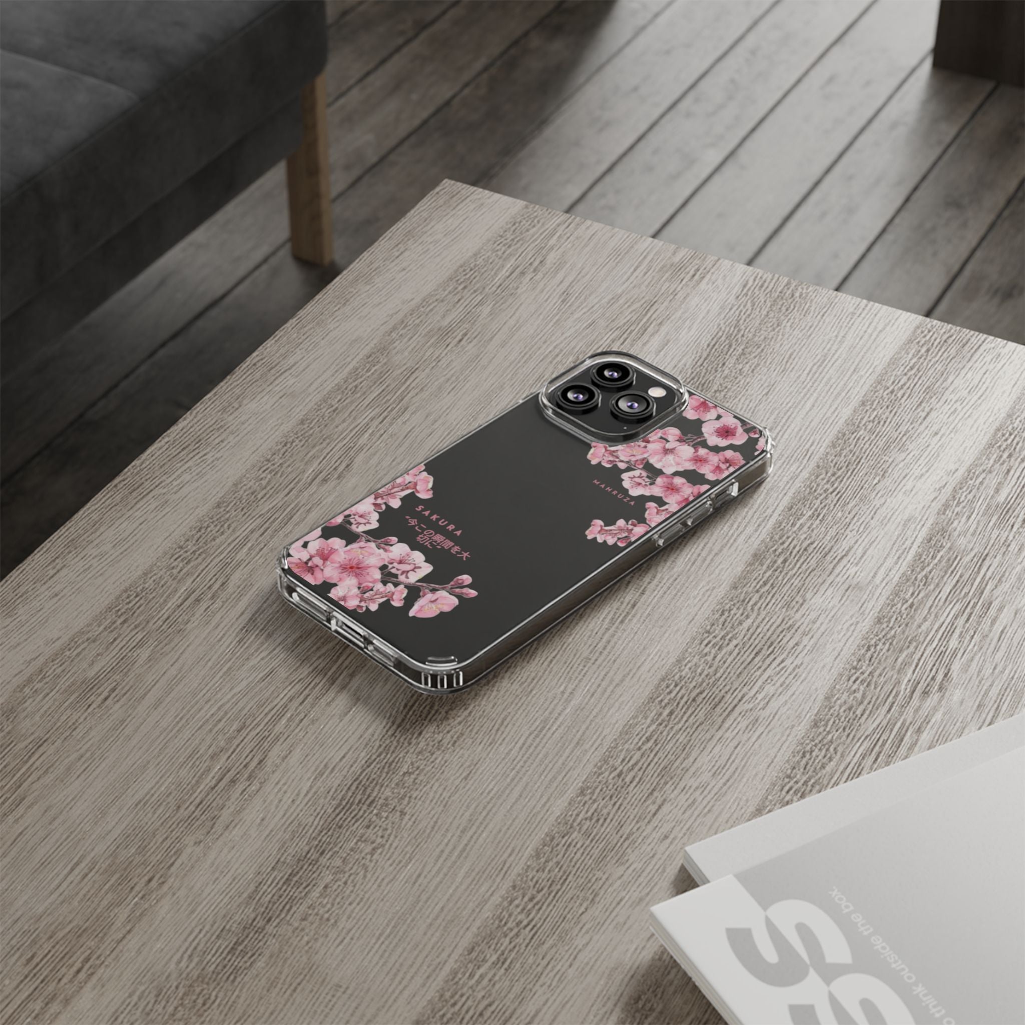 Cherry Blossom Clear Impact-Resistant Phone Case
