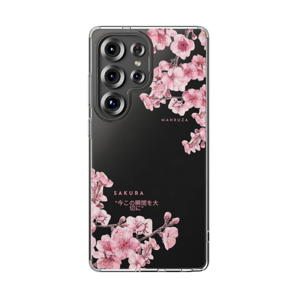 Cherry Blossom Clear Impact-Resistant Phone Case