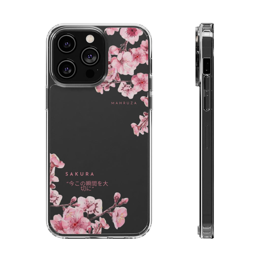 Cherry Blossom Clear Impact-Resistant Phone Case