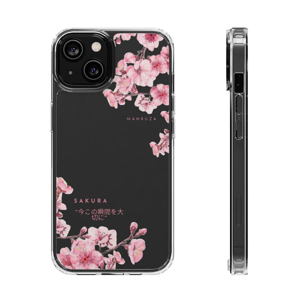Cherry Blossom Clear Impact-Resistant Phone Case