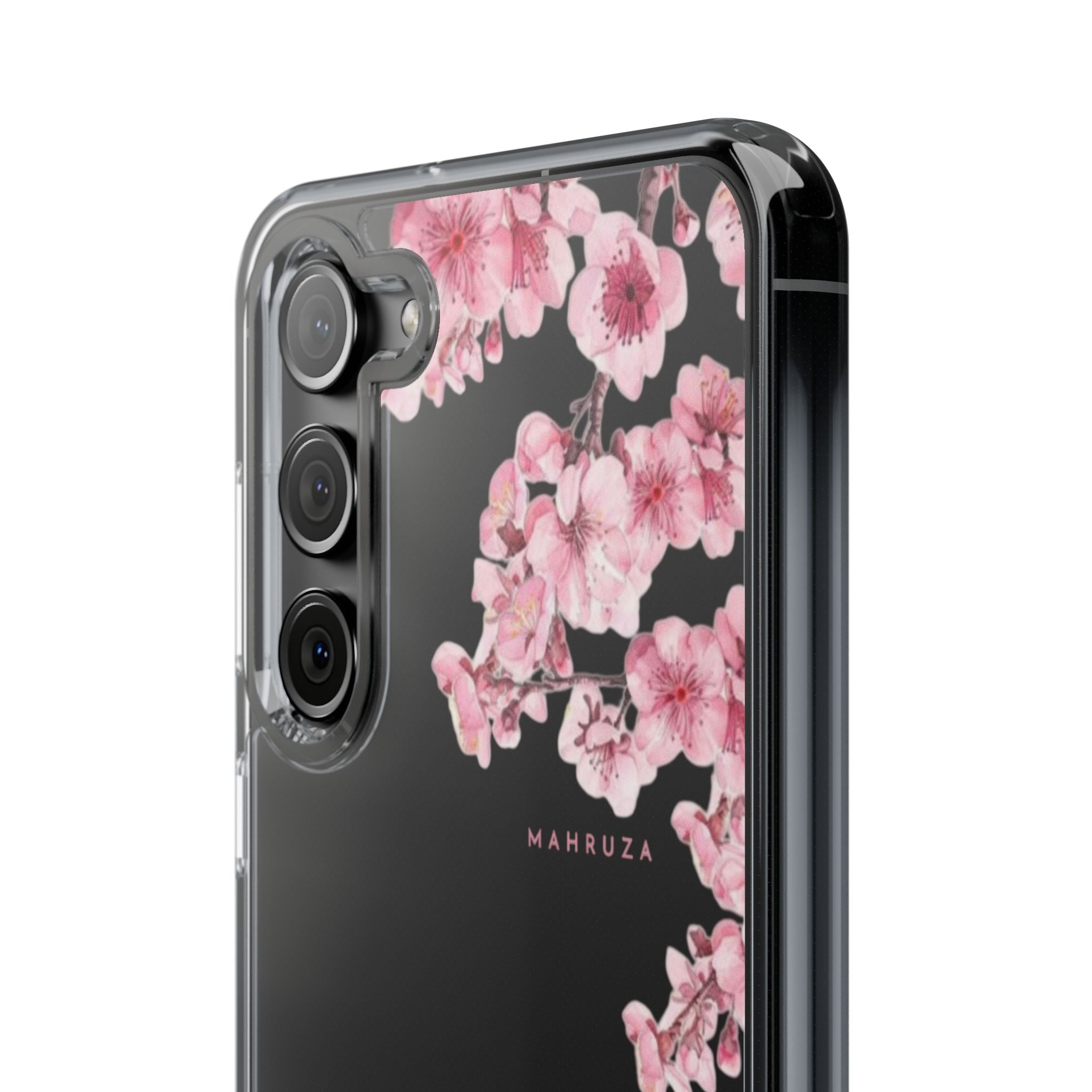 Cherry Blossom Clear Impact-Resistant Phone Case