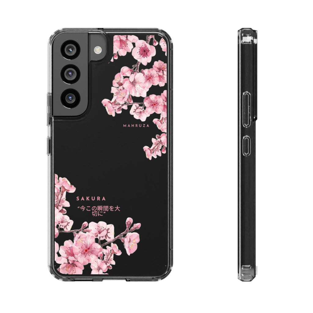 Cherry Blossom Clear Impact-Resistant Phone Case