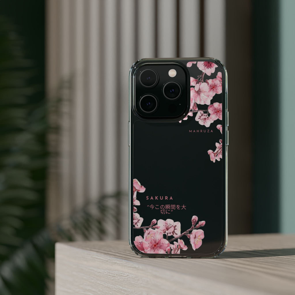 Cherry Blossom Clear Impact-Resistant Phone Case