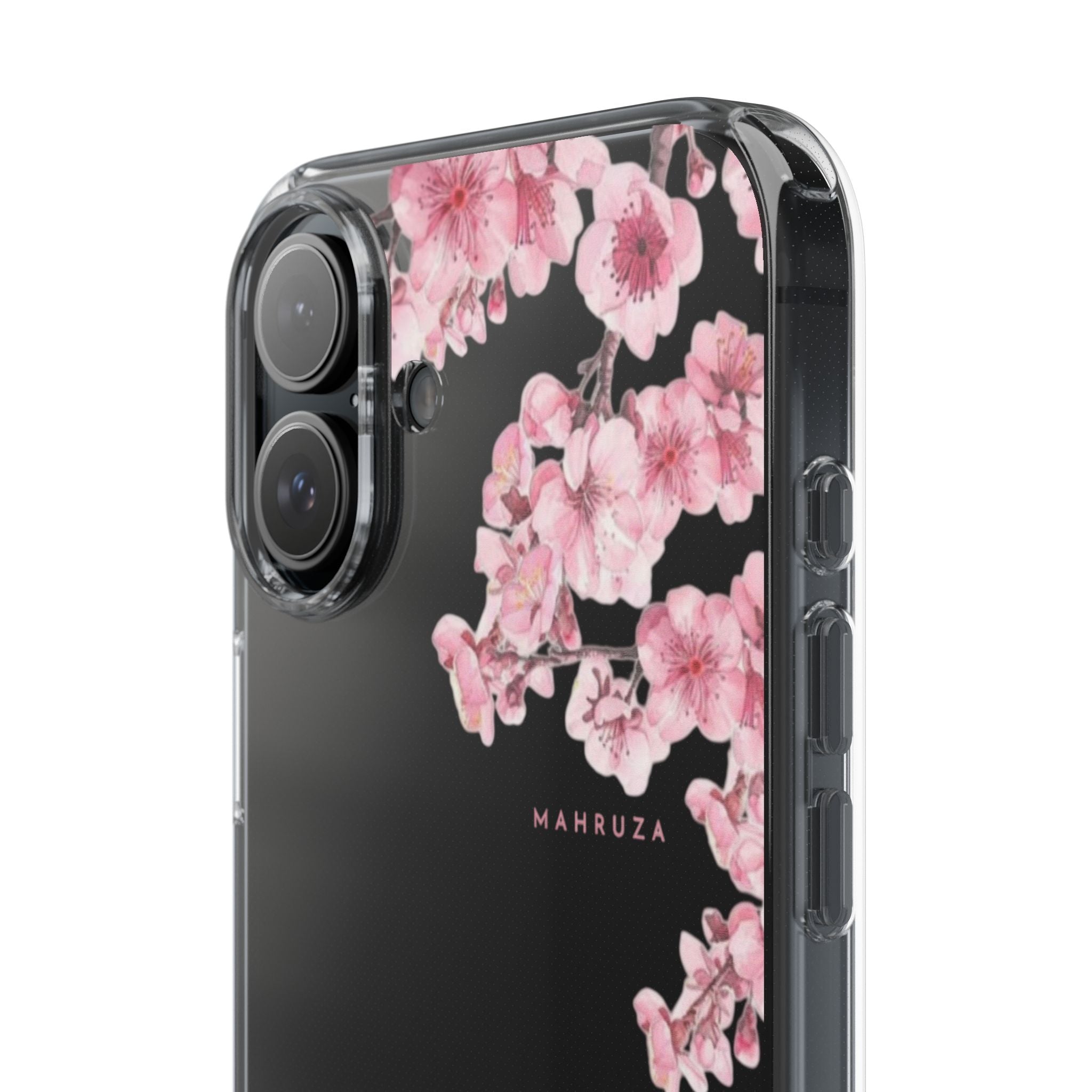 Cherry Blossom Clear Impact-Resistant Phone Case
