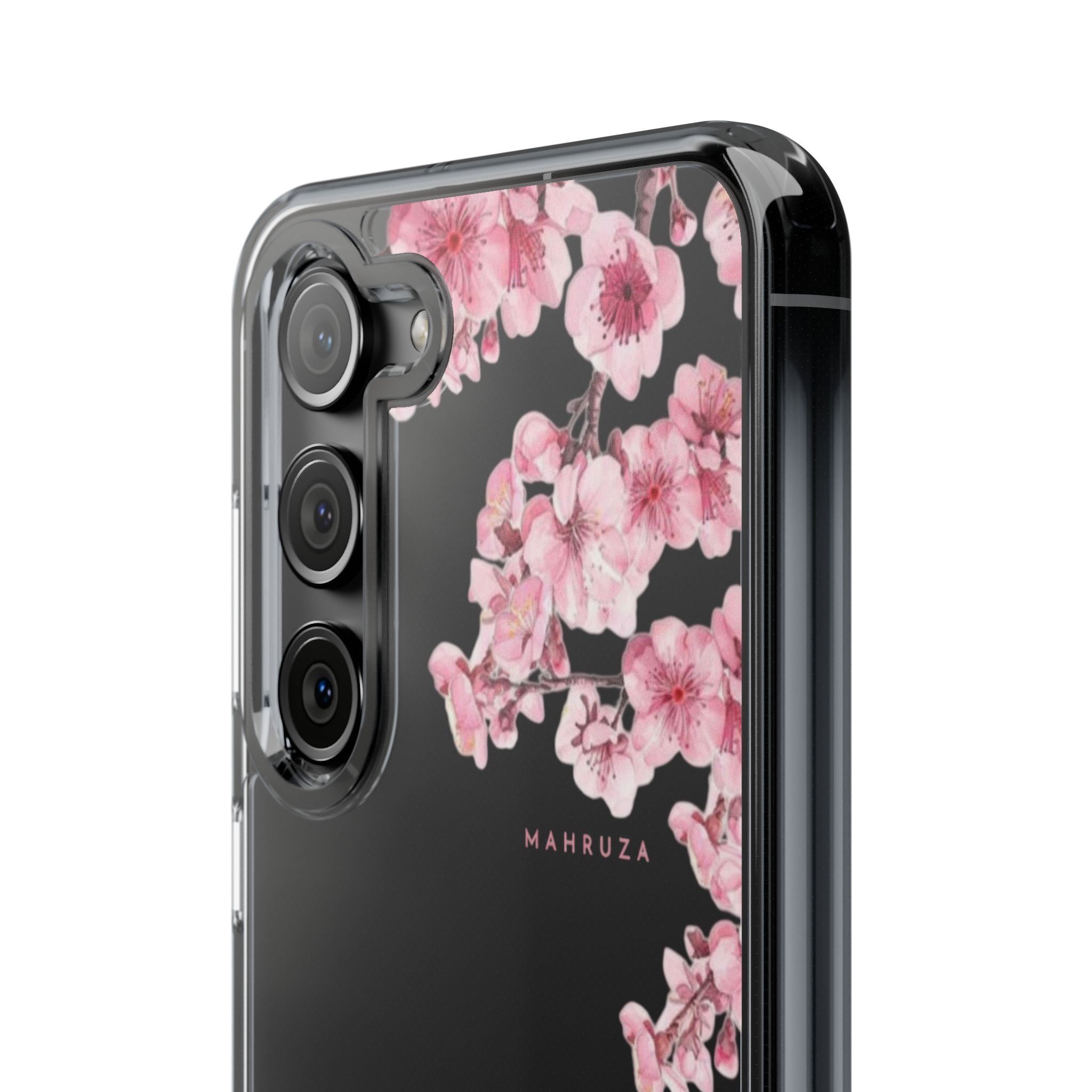 Cherry Blossom Clear Impact-Resistant Phone Case