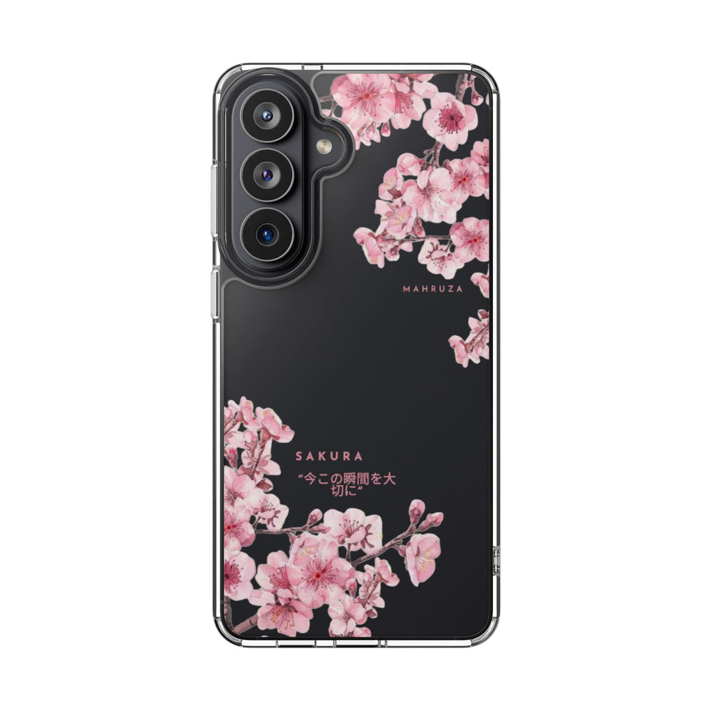 Cherry Blossom Clear Impact-Resistant Phone Case