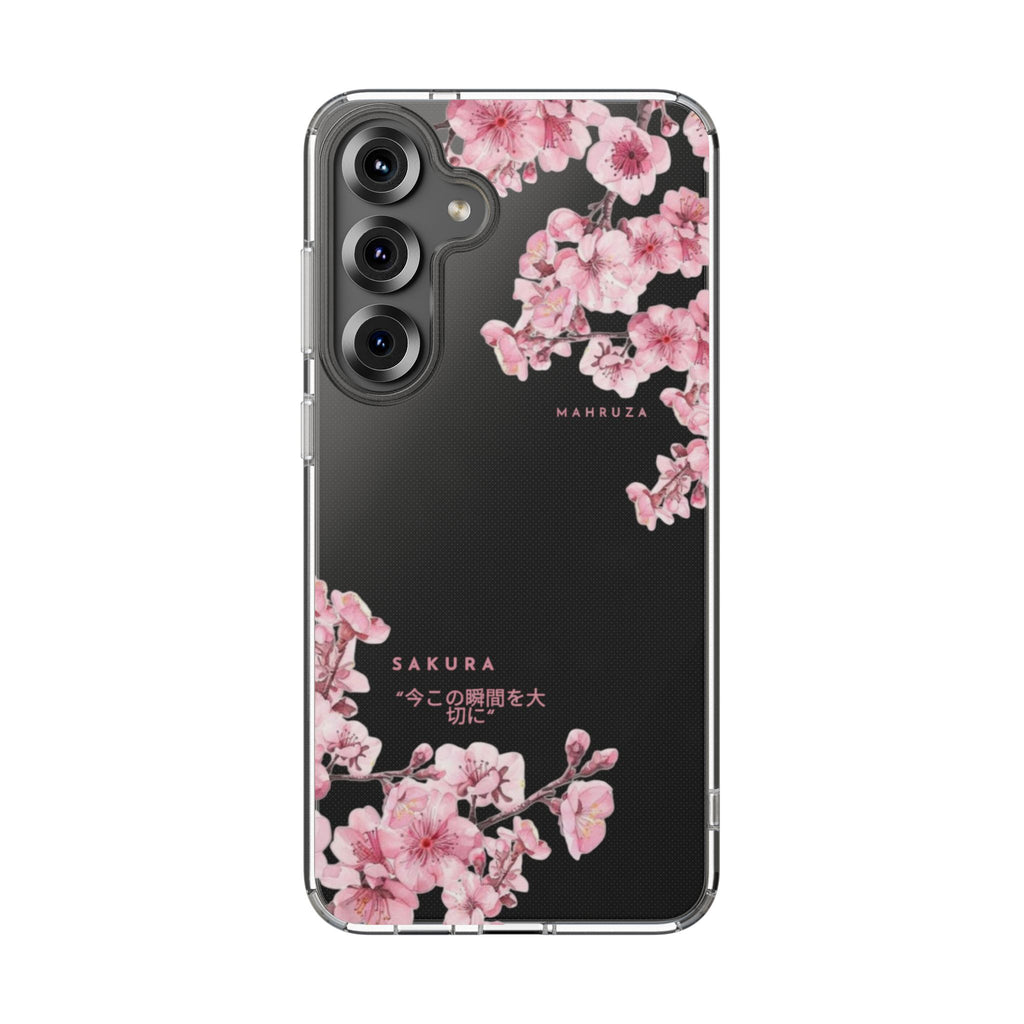 Cherry Blossom Clear Impact-Resistant Phone Case
