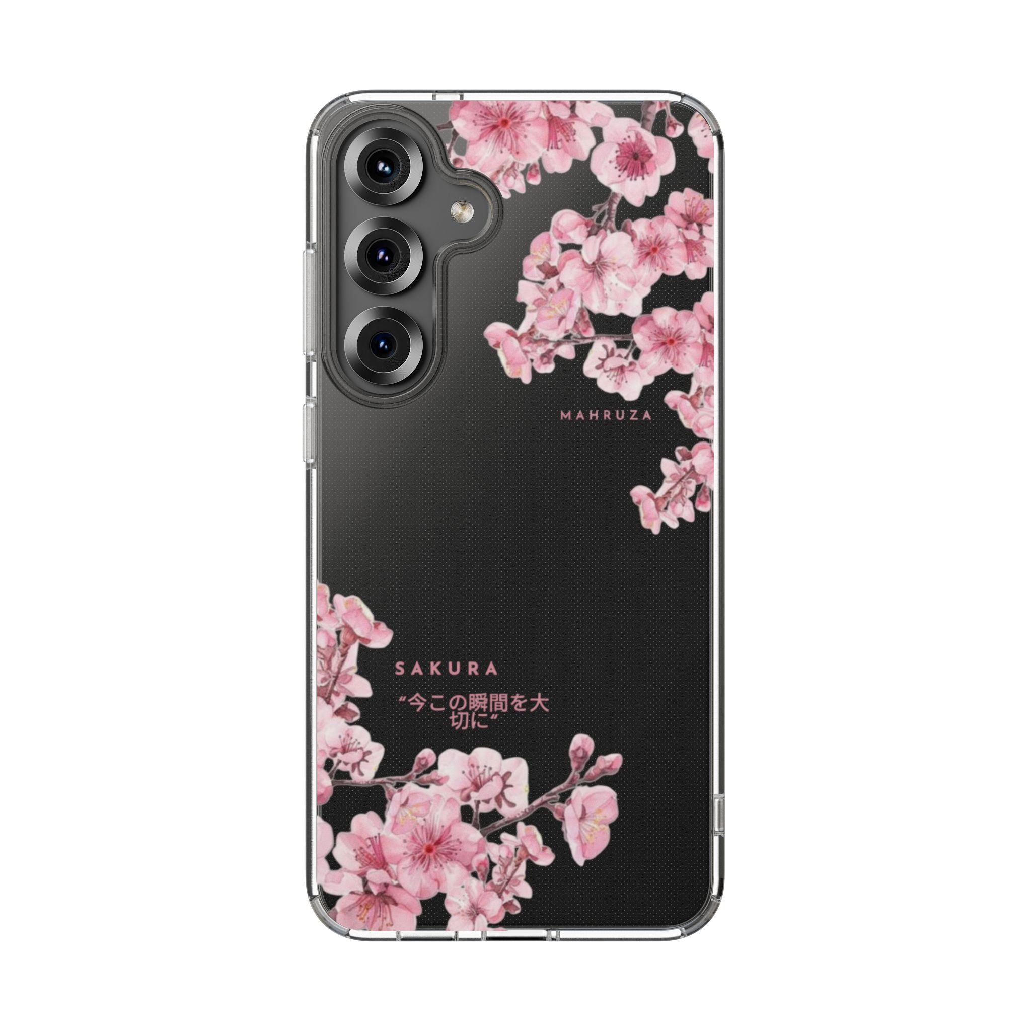 Cherry Blossom Clear Impact-Resistant Phone Case