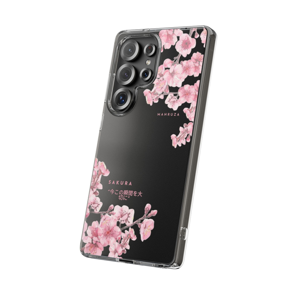 Cherry Blossom Clear Impact-Resistant Phone Case