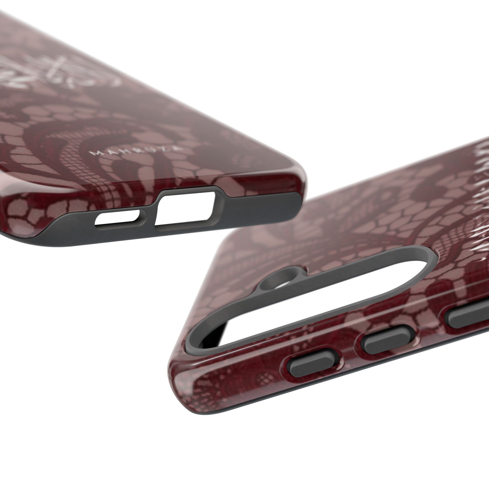 Islamic Script Lace Phone Case — Shahada Calligraphy Protective Tough Case