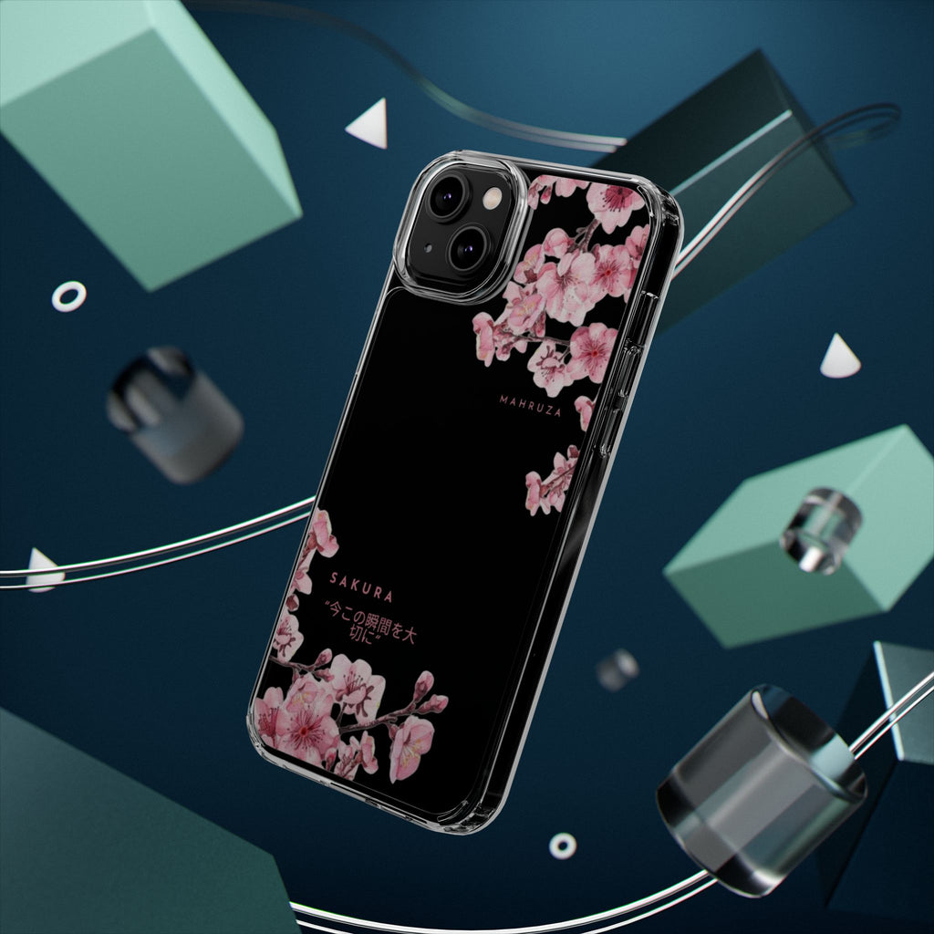 Cherry Blossom Clear Impact-Resistant Phone Case