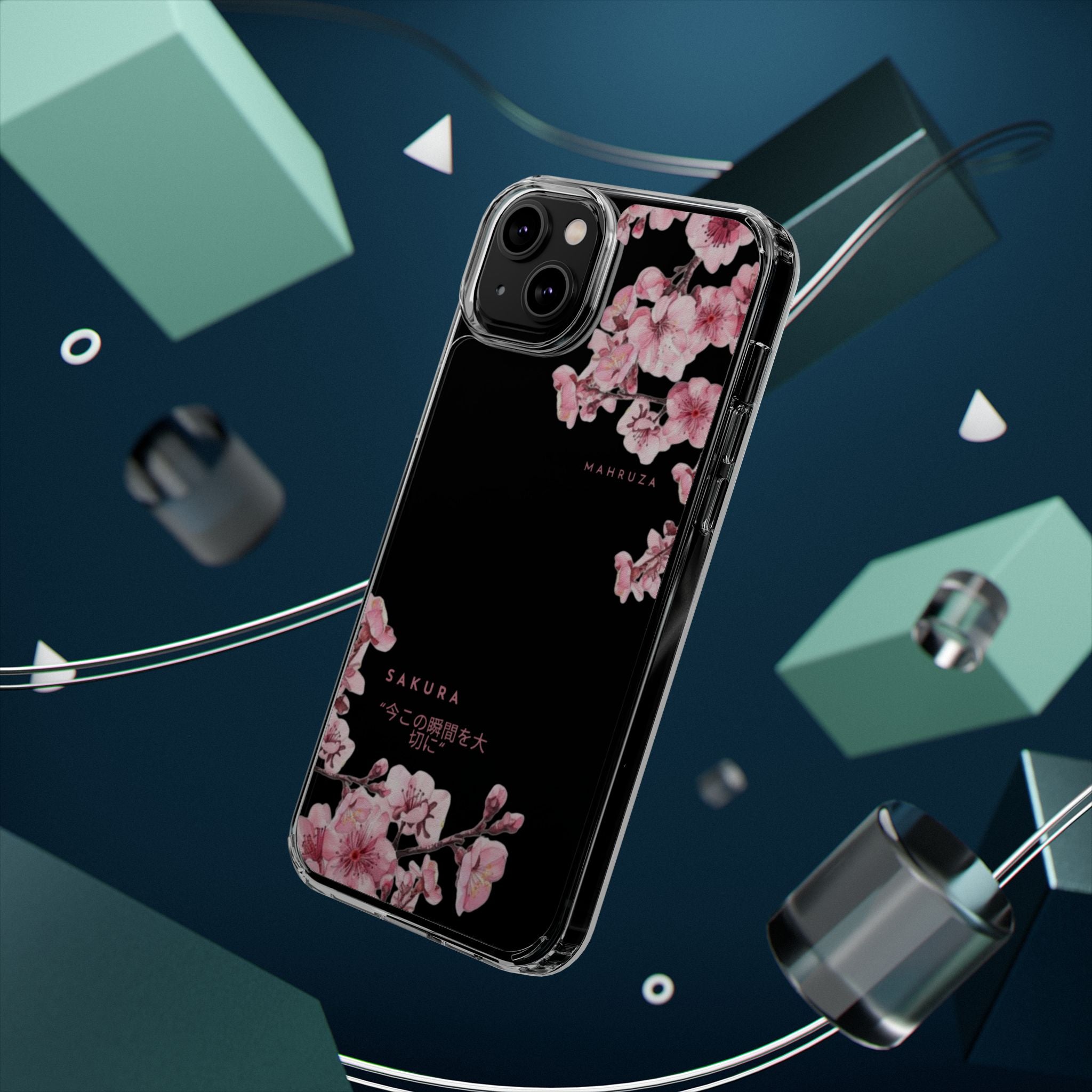 Cherry Blossom Clear Impact-Resistant Phone Case