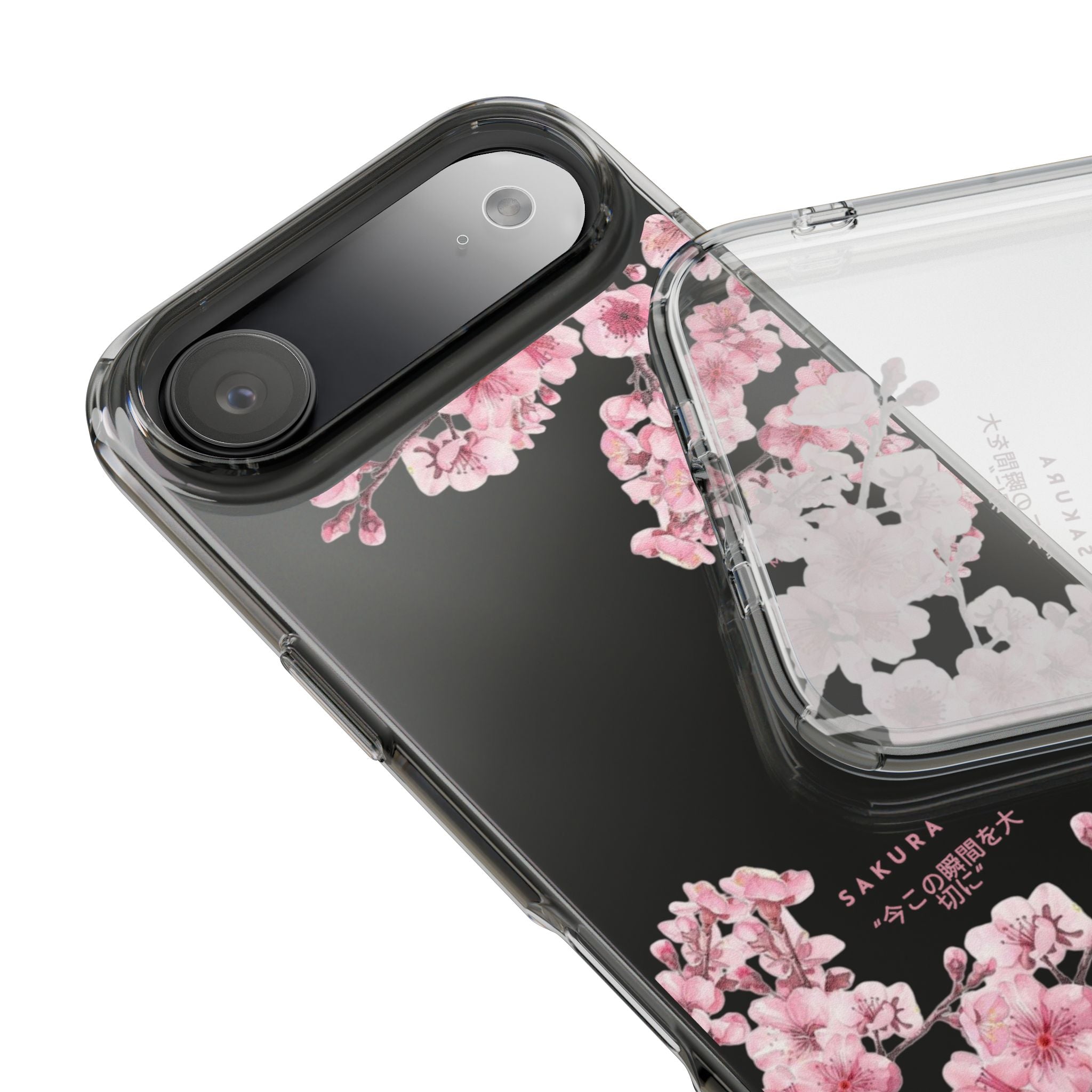 Cherry Blossom Clear Impact-Resistant Phone Case
