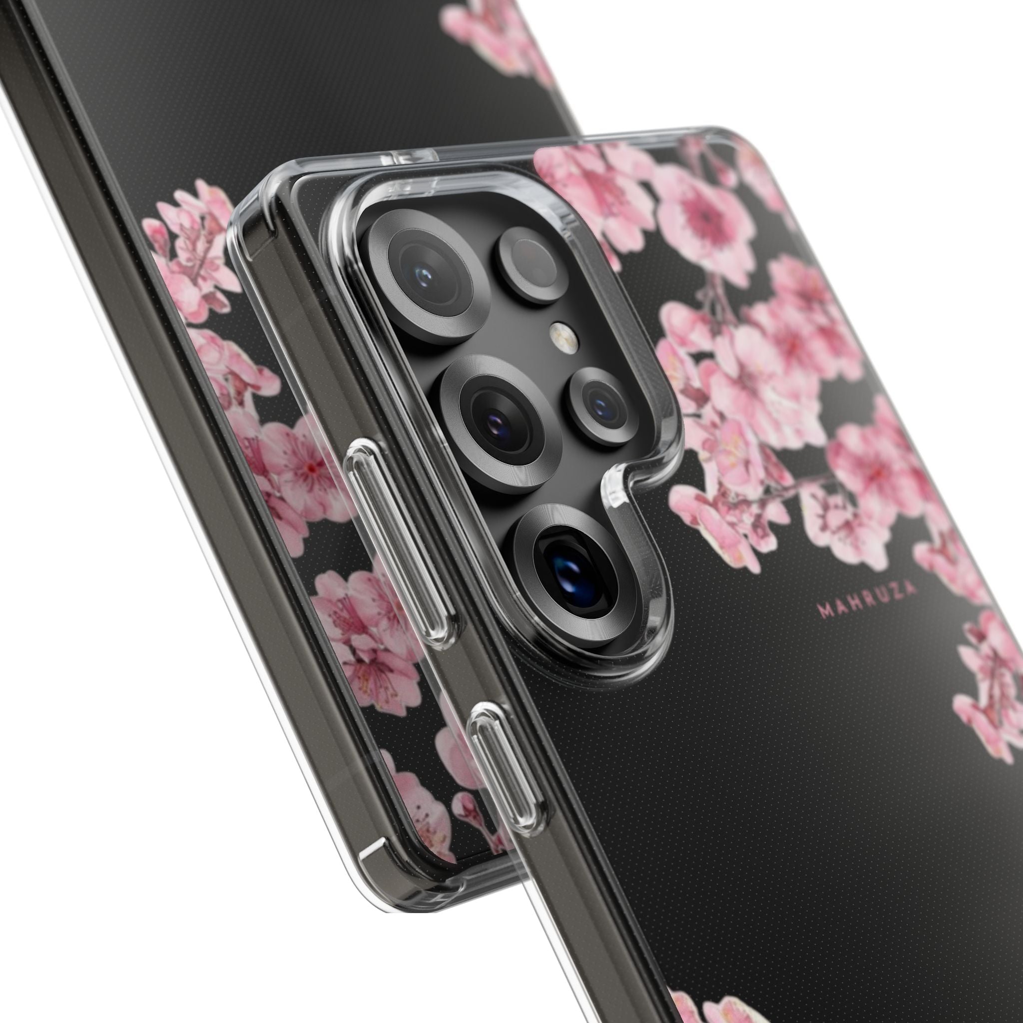 Cherry Blossom Clear Impact-Resistant Phone Case