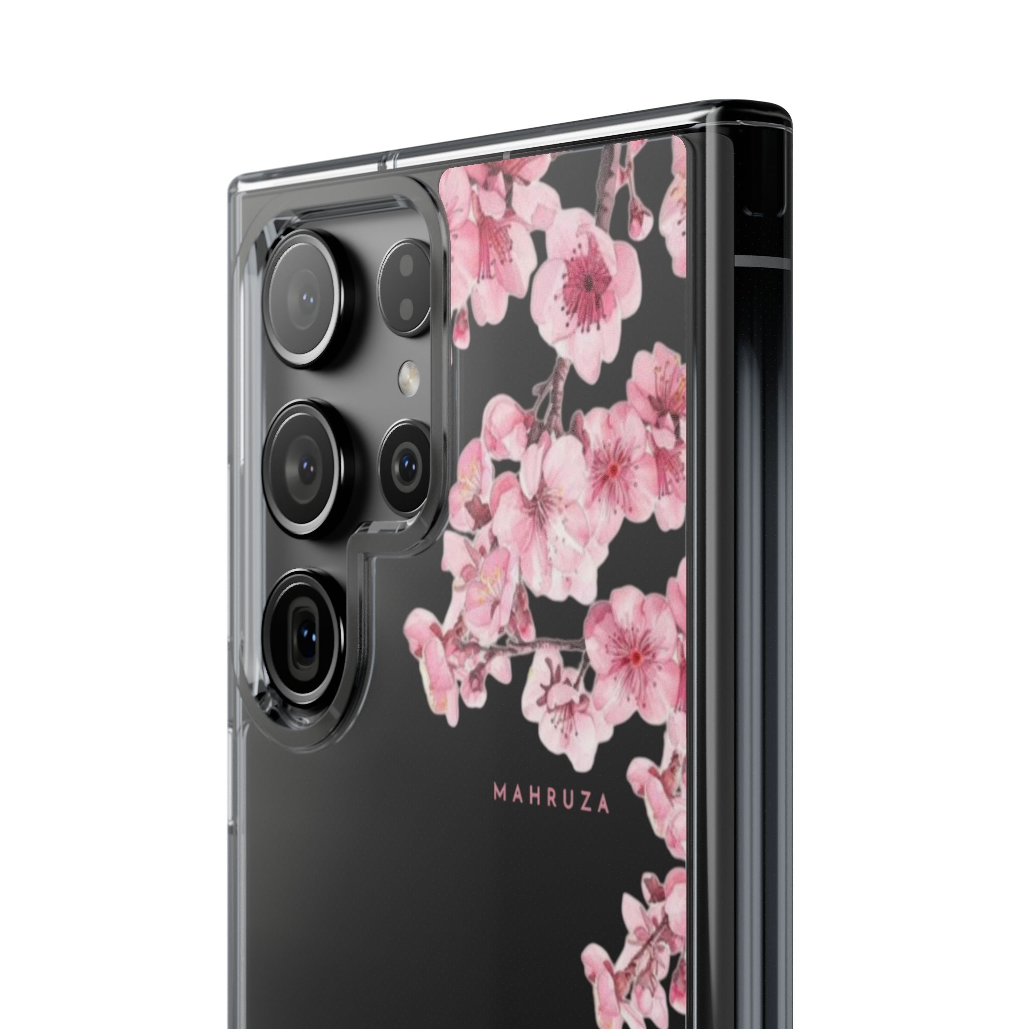 Cherry Blossom Clear Impact-Resistant Phone Case