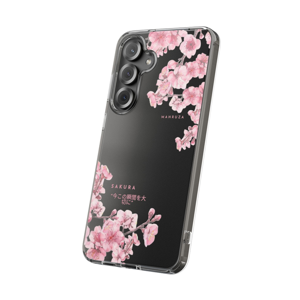 Cherry Blossom Clear Impact-Resistant Phone Case