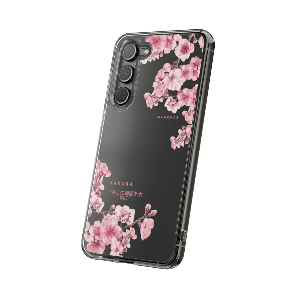Cherry Blossom Clear Impact-Resistant Phone Case