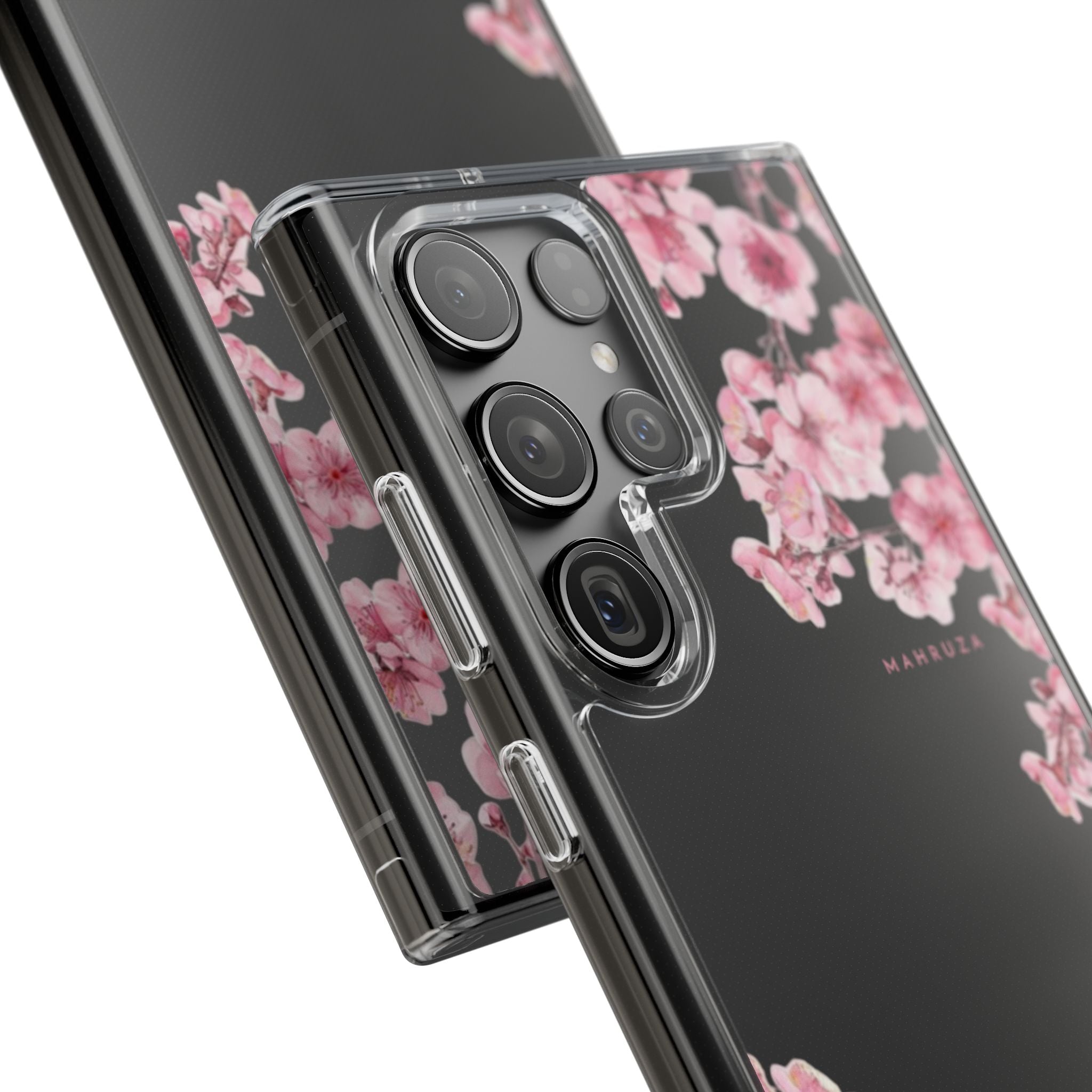 Cherry Blossom Clear Impact-Resistant Phone Case