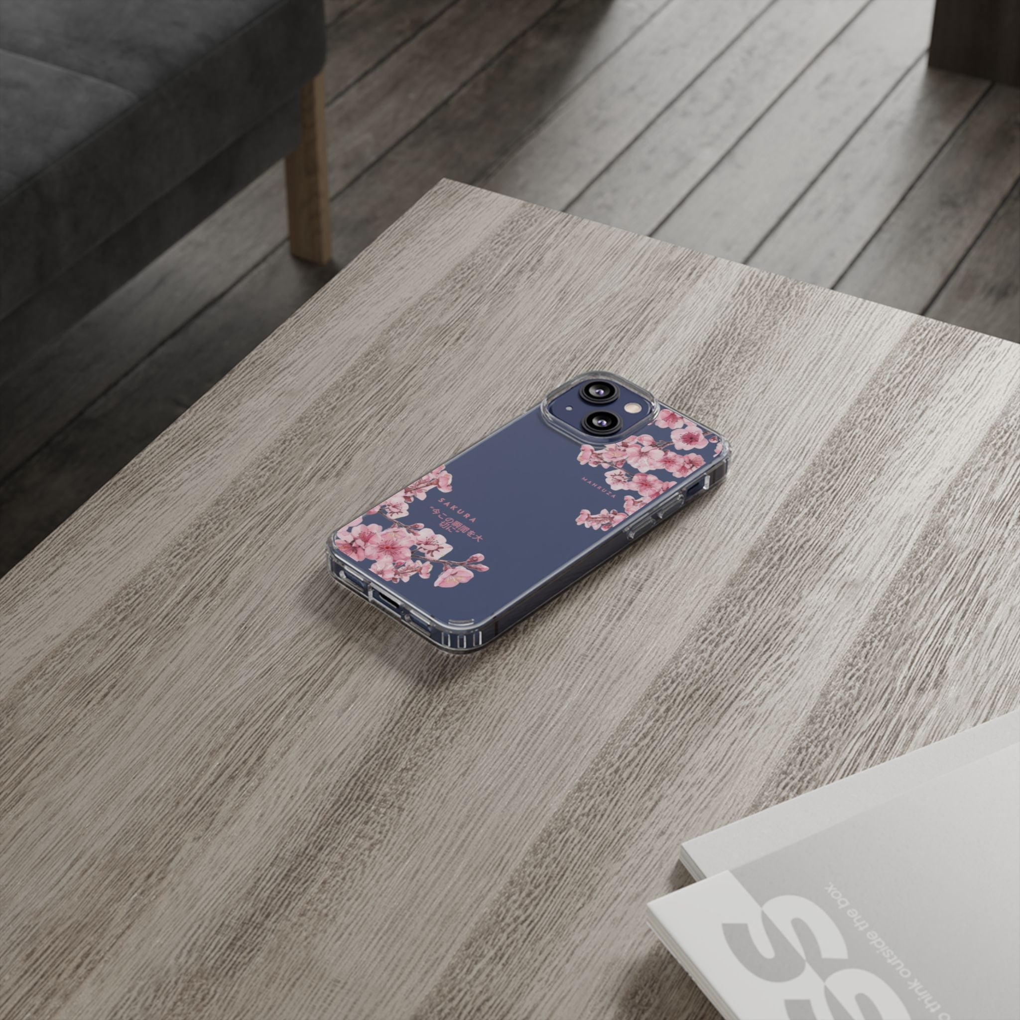 Cherry Blossom Clear Impact-Resistant Phone Case