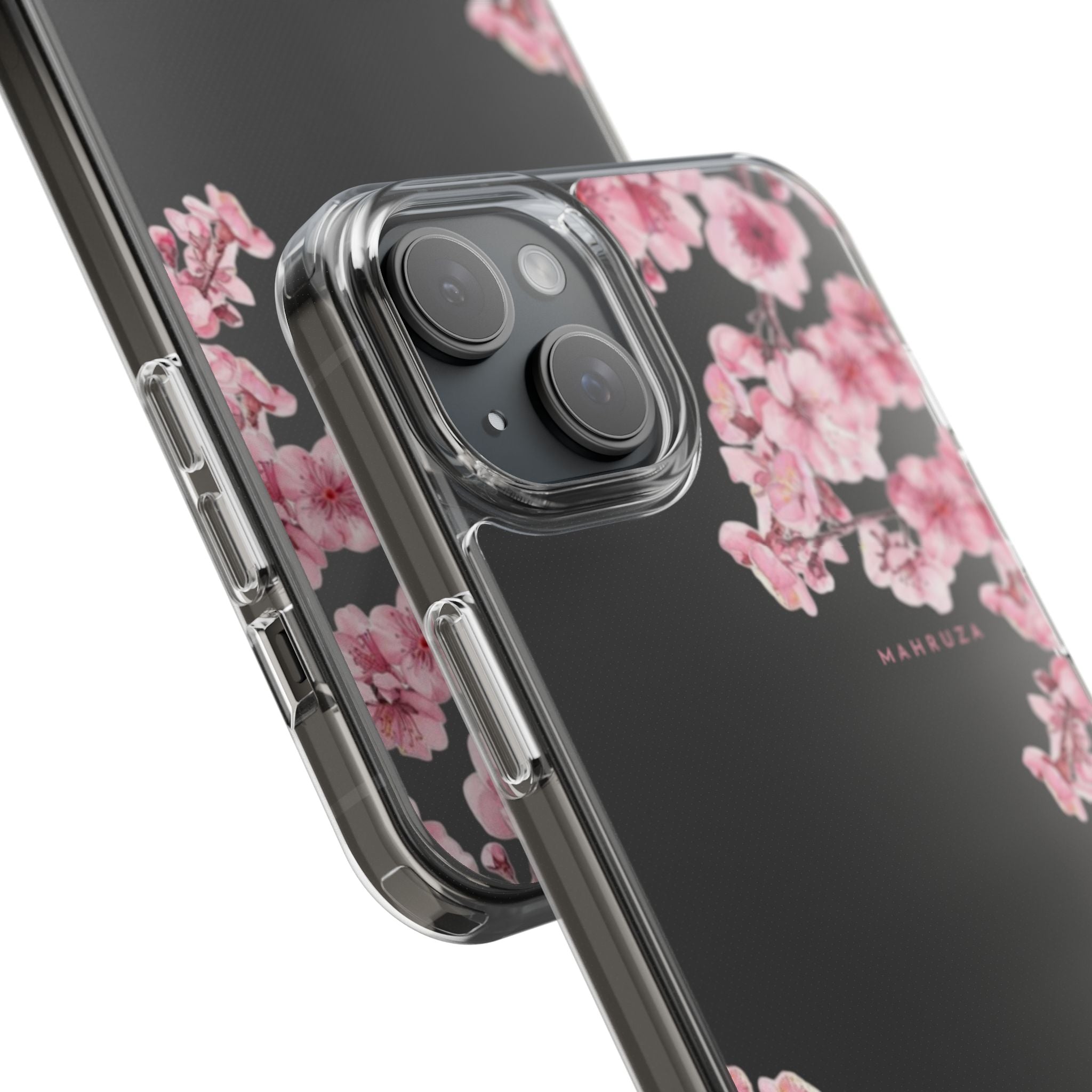 Cherry Blossom Clear Impact-Resistant Phone Case