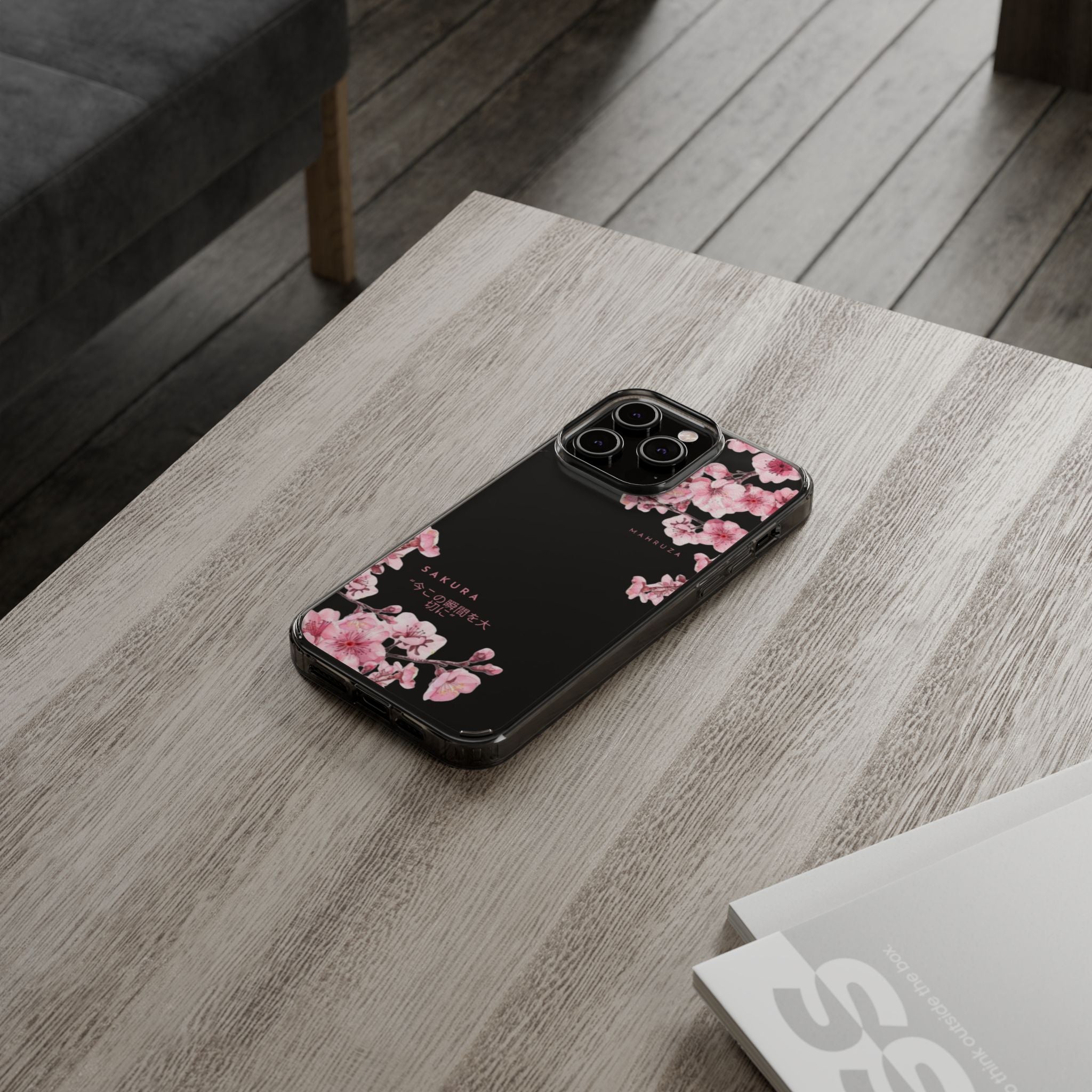 Cherry Blossom Clear Impact-Resistant Phone Case