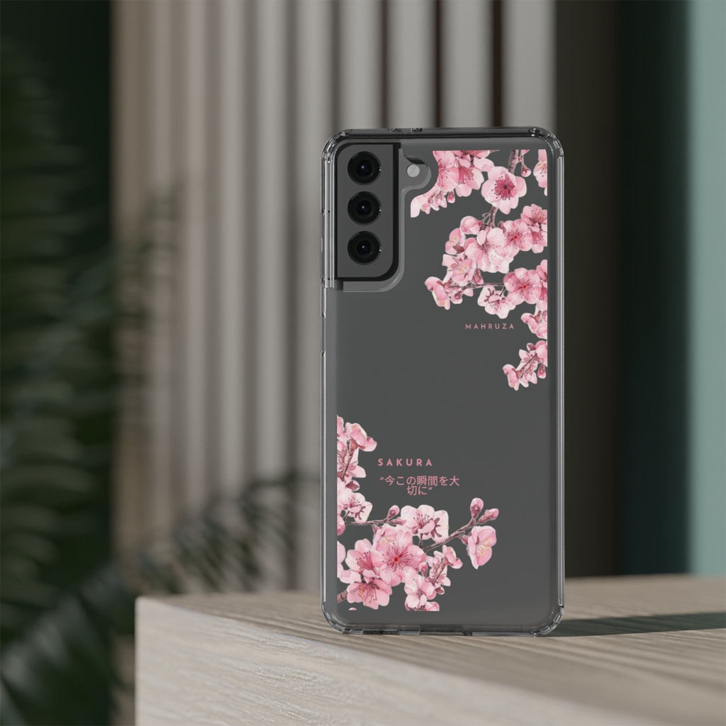 Cherry Blossom Clear Impact-Resistant Phone Case